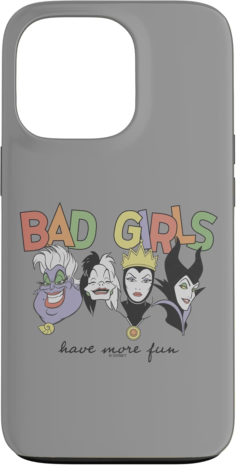 Disney Villains Bad Girls Have More Fun Case for iPhone 13 Pro
