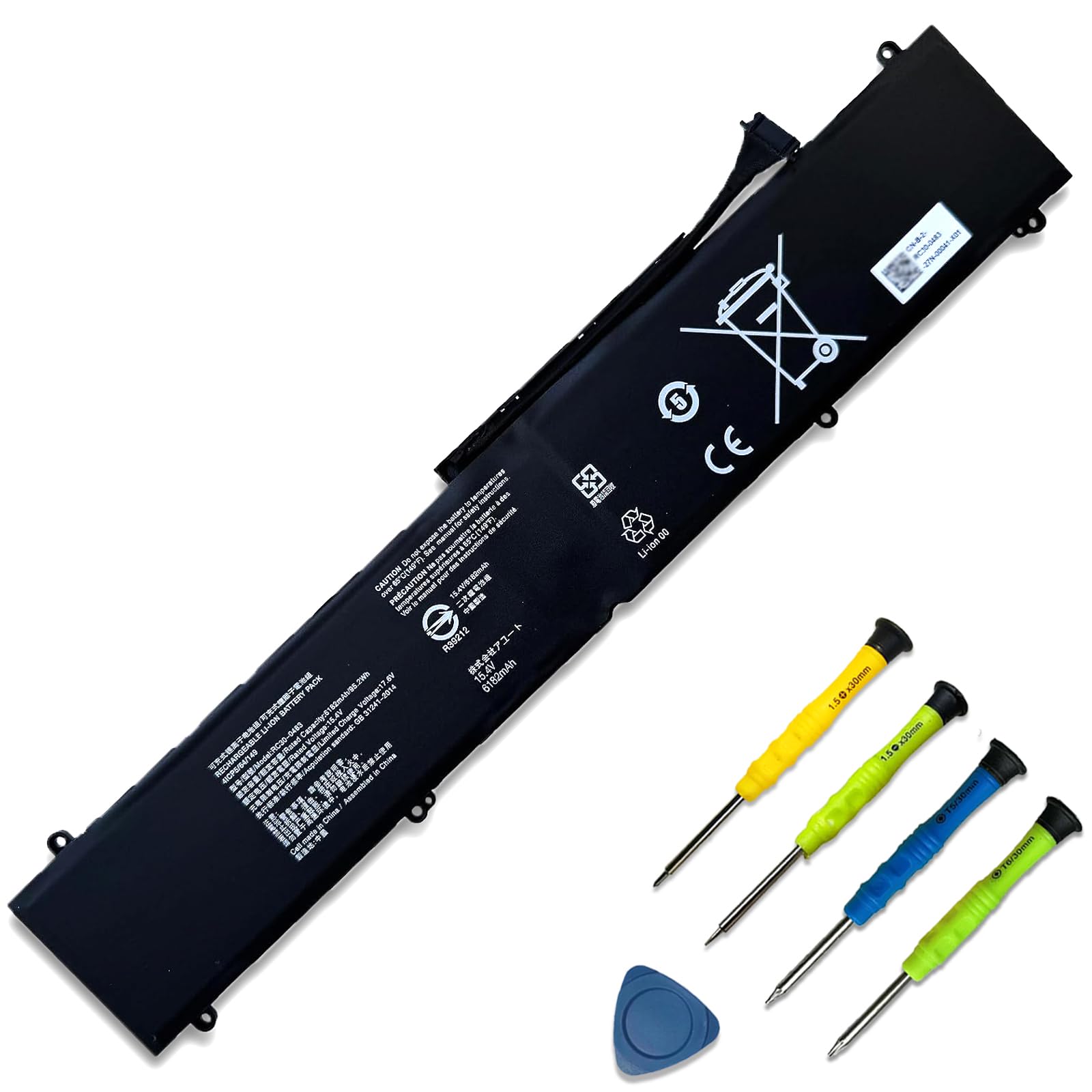 95.2Wh RC30-0483 Laptop Battery for Razer Blade 16" RZ09-0483x RZ09-0510x