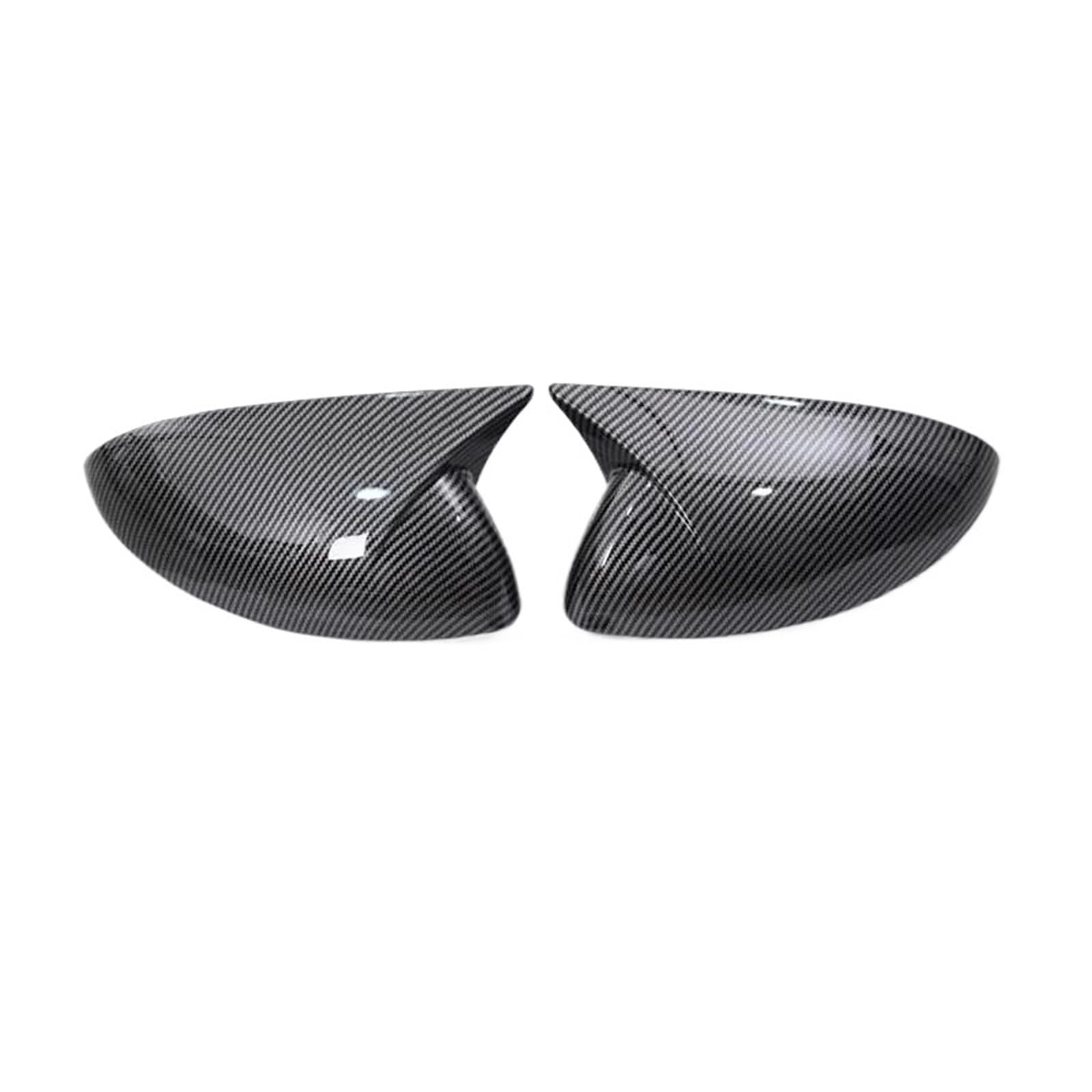 1 Pair Car Rearview Mirror Cover Sticker Housing for Nissan for Altima 2019-2024 for Sentra 2020-2024 YIJIAVSX(Carbon Black)