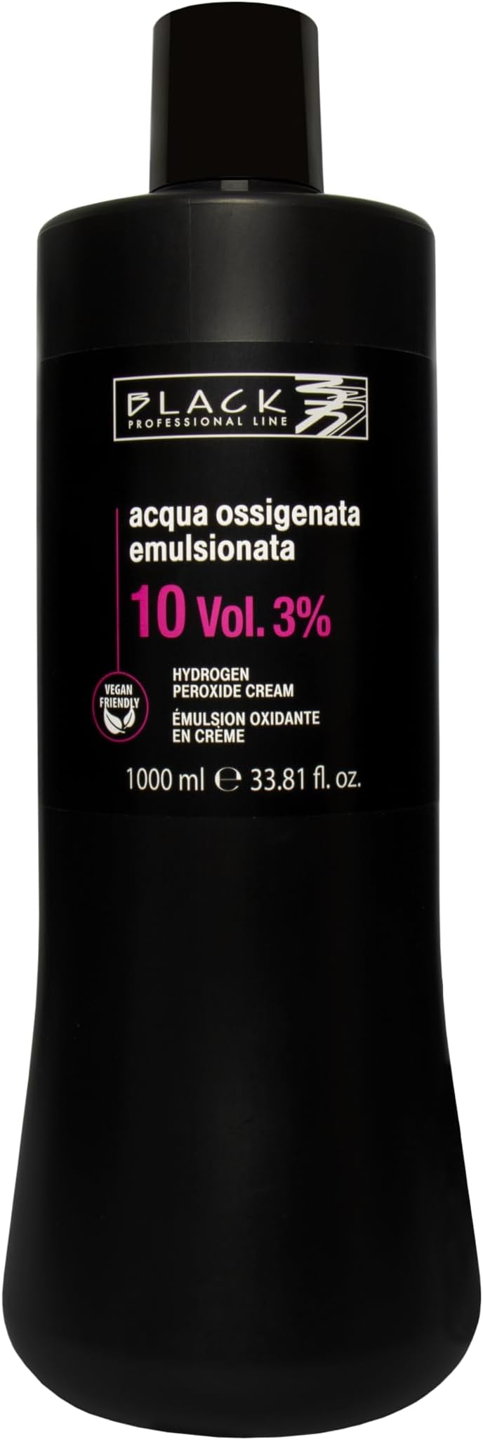 Black Professional Line Hydrogen Peroxide Cream,10 Volume 3%,1000ML