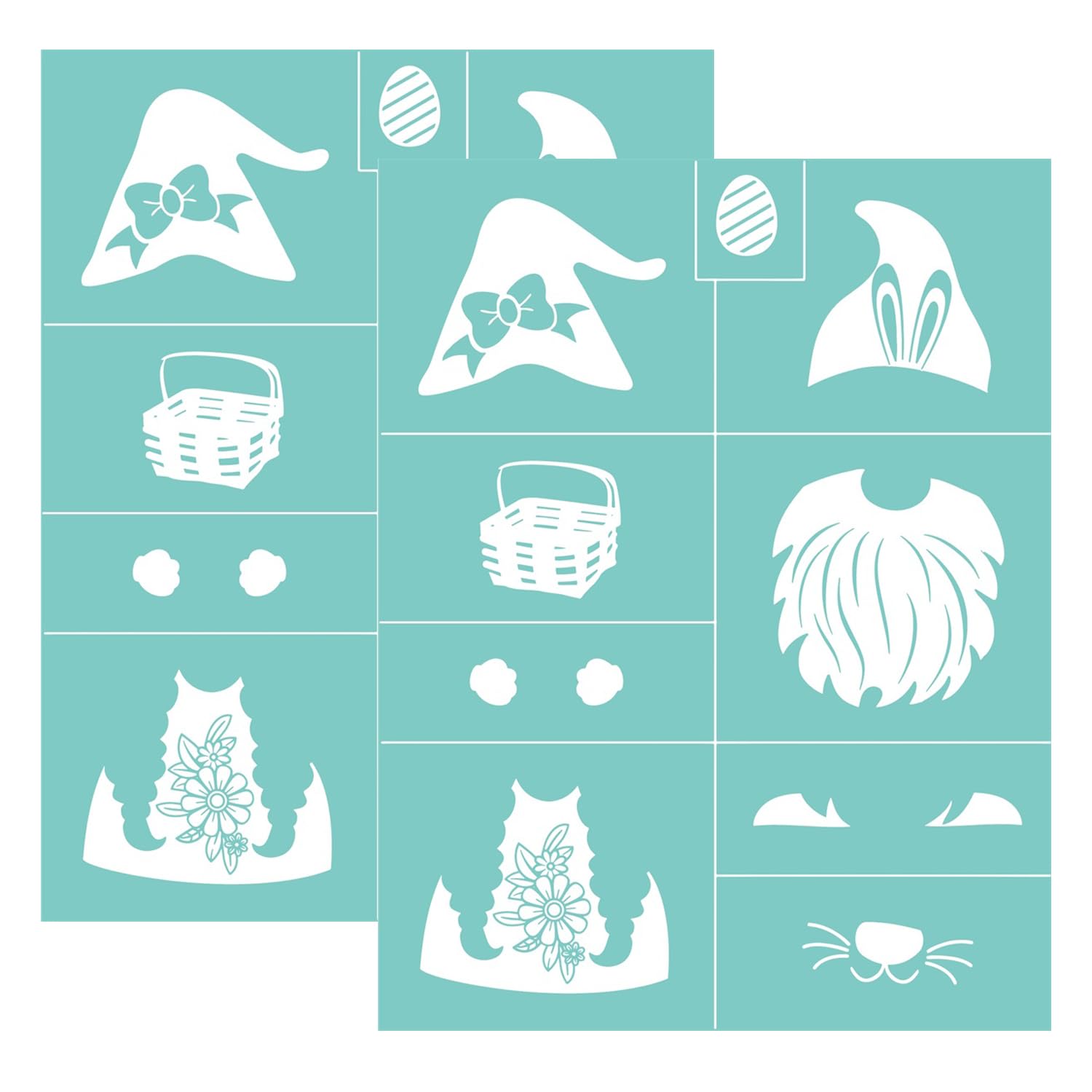 2Pcs Oh What Fun Ornaments Silkscreen Stencil,Reusable Self-Adhesive Silk Screen Printing, Home Christmas Season Decorations for Decor/Printing Wood/Fabric/Wall/Cup/Plate/Glass/Paper
