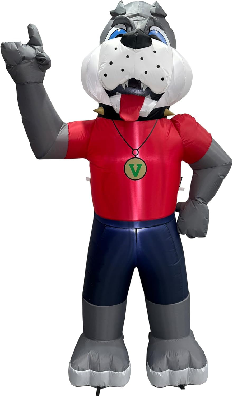 Logo Brands NCAA 7 FT Inflatable Mascot -Powerful 12V Blower & Fast Setup – LED Yard Decoration for Game Day, Tailgates, Holidays – NCAA Team Outdoor Décor
