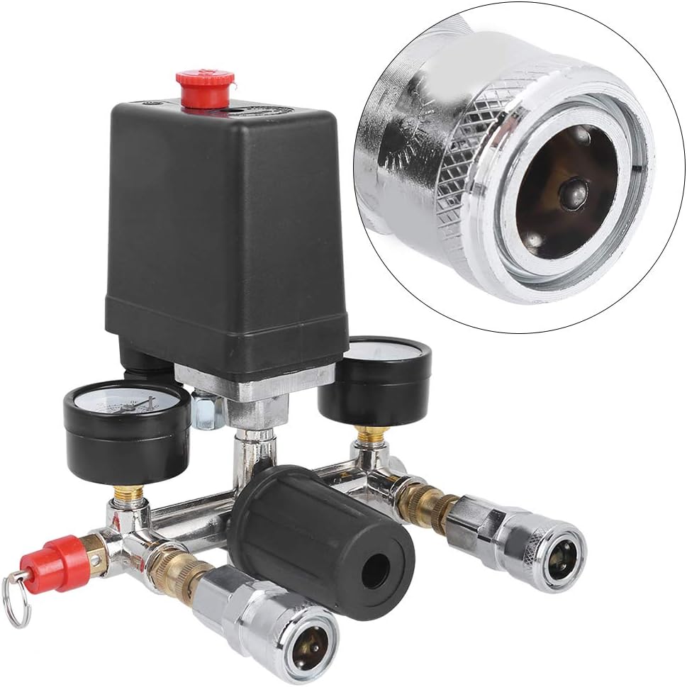 Good Performance Pressure Valve Manifold Regulator, Air Compressor Bracket Assembly, Conveniently Adjust Pressure for