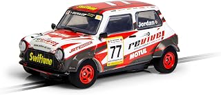 Scalextric Mini Miglia - JRT Racing Team - Andrew Jordan. Classic Touring, White/Red (C4344)