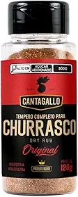 TEMPERO COMPLETO PARA CHURRASCO ORIGINAL (DRY RUB) - POTE 120g