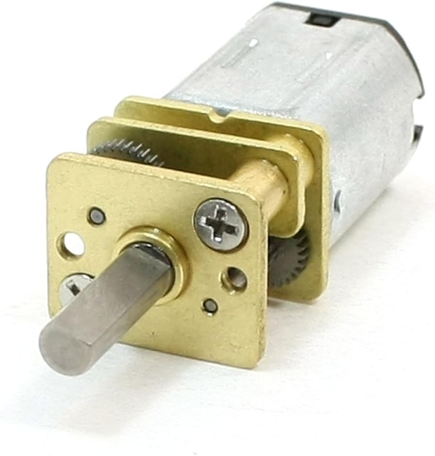 sourcingmap DC12V 300RPM 3mm Dia Shaft Speed Reducing DC Geared Motor