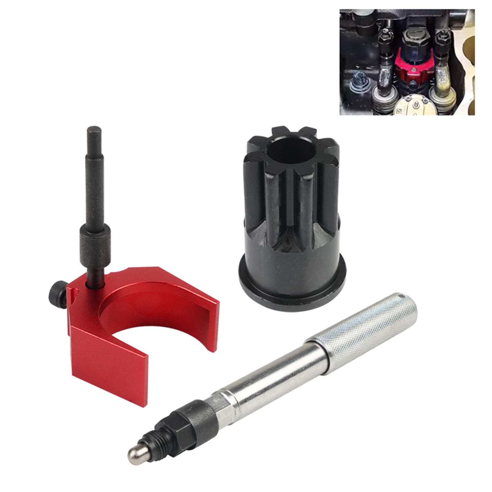J-42083 Goupille de distribution automatique 9U-7227 Adaptateur de jauge de réglage de la hauteur Outil de barrage du moteur Douille 3406E pour l'entretien du kit d'outils de synchronisation pour