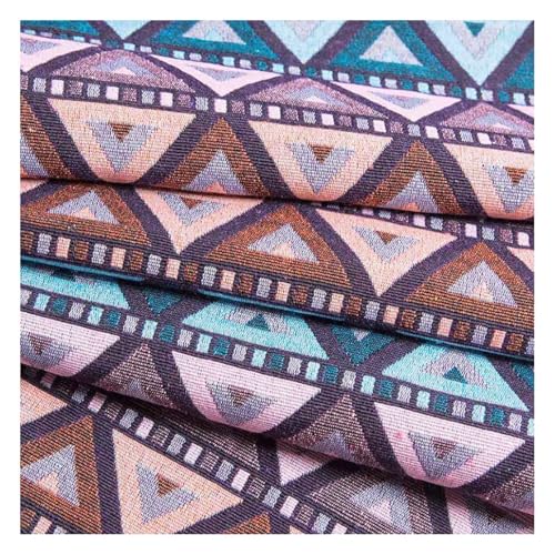 Tissu patchwork ethnique dorure couture diy artcraft 1.5x9m