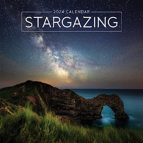 TF PUBLISHING 2024 Stargazing Wall Calendar | Large Grids for Appointments and Scheduling | Vertical Monthly Wall Calendar 2024 | Home and Office Organization | Premium Gloss Paper | 12\"x12â€