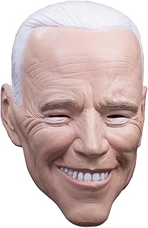 rosto Joe Biden,A cabeça Joe Biden cobre chapéus engraçados do partido - Touca festa látex engraçado para homem velho touca festa touca