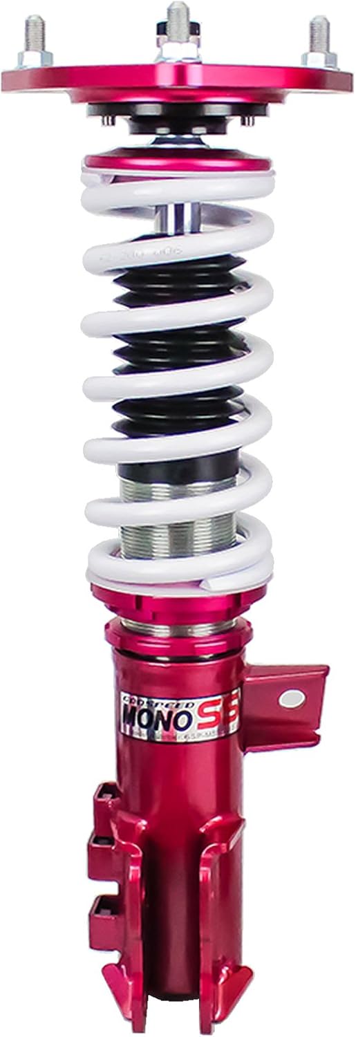 Godspeed MSS0112-B MonoSS Coilover Lowering Kit, Fully Adjustable, Ride Height, Spring Tension And 16 Click Damping, compatible with Kia Optima (TF) 2011-15