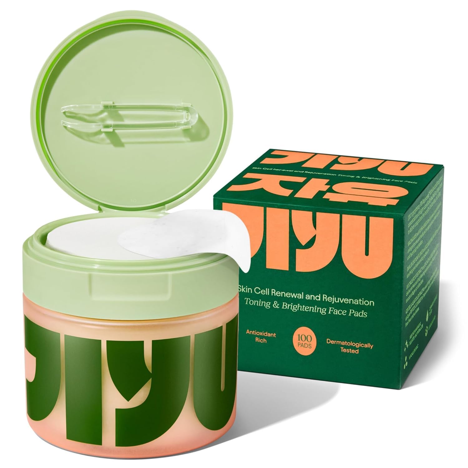 Toning Polish Pads - Korean Skincare for Dark Spots, Wrinkles & Dull Skin - Hydrating Facial Treatment with Snail Mucin, Niacinamide, Peptides & Centella - 100 Count-image-39