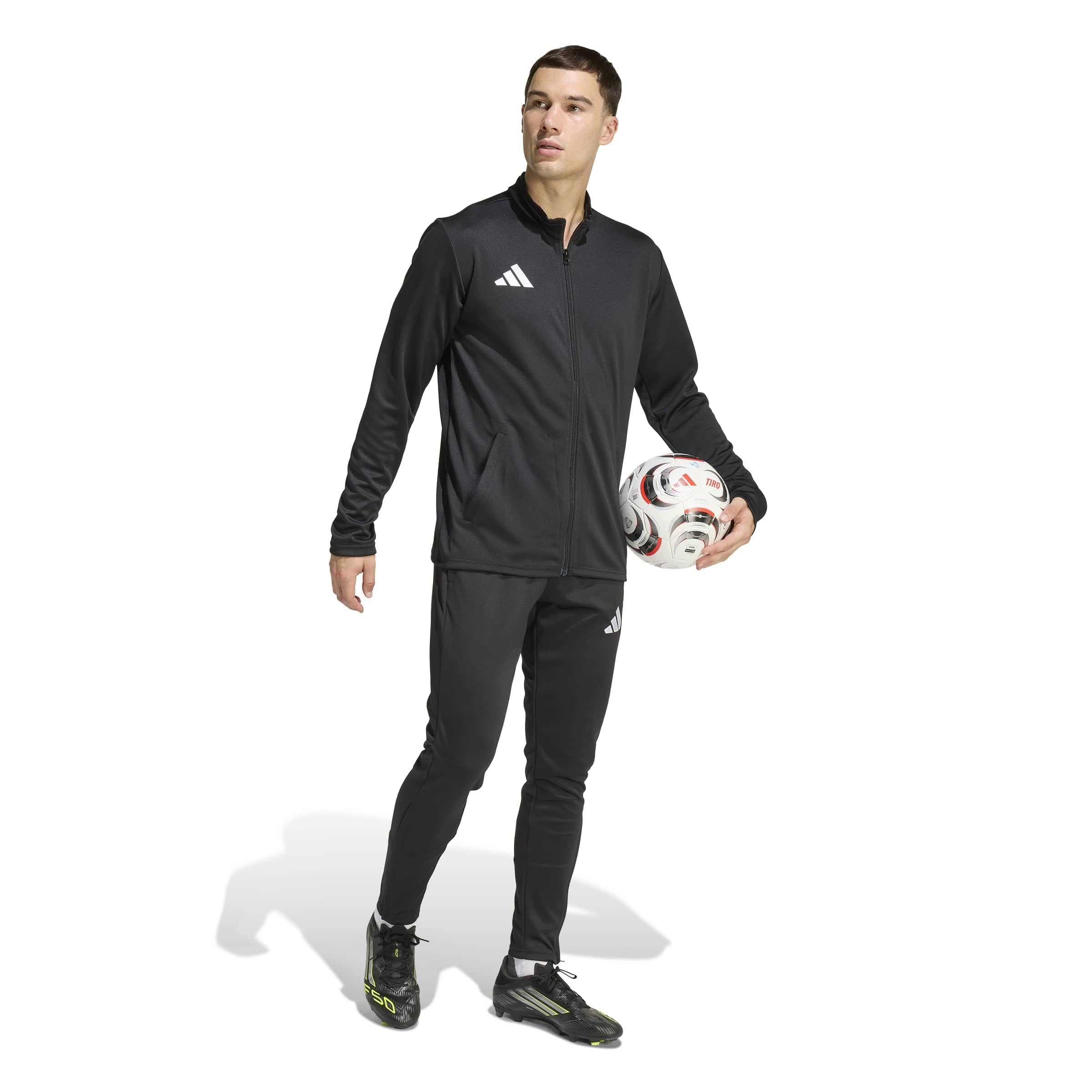 adidas Hombre Entrada26 Track Sweatshirt, Black/White, S
