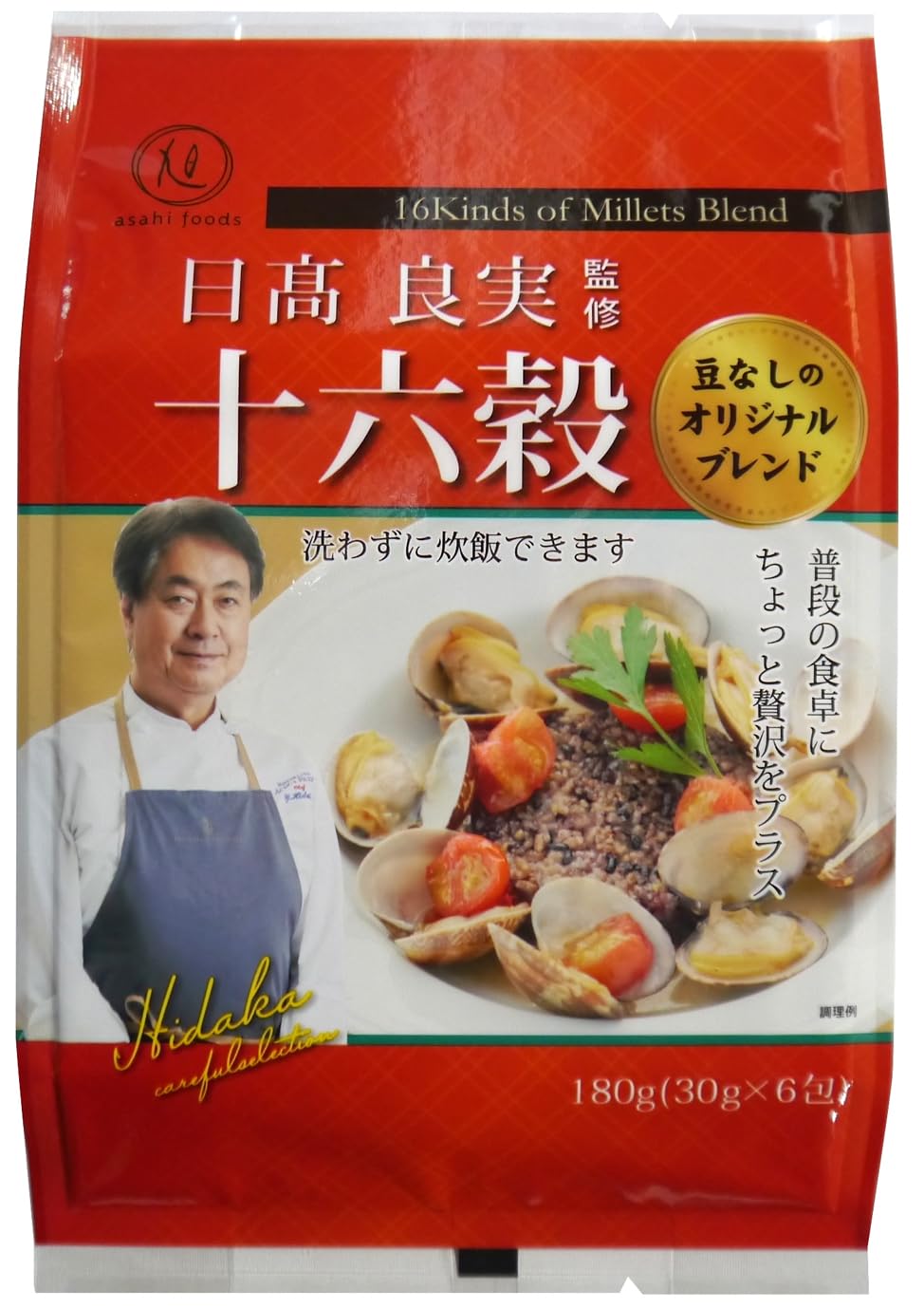 旭食品 日高良実監修十六穀 180g(30g×6)