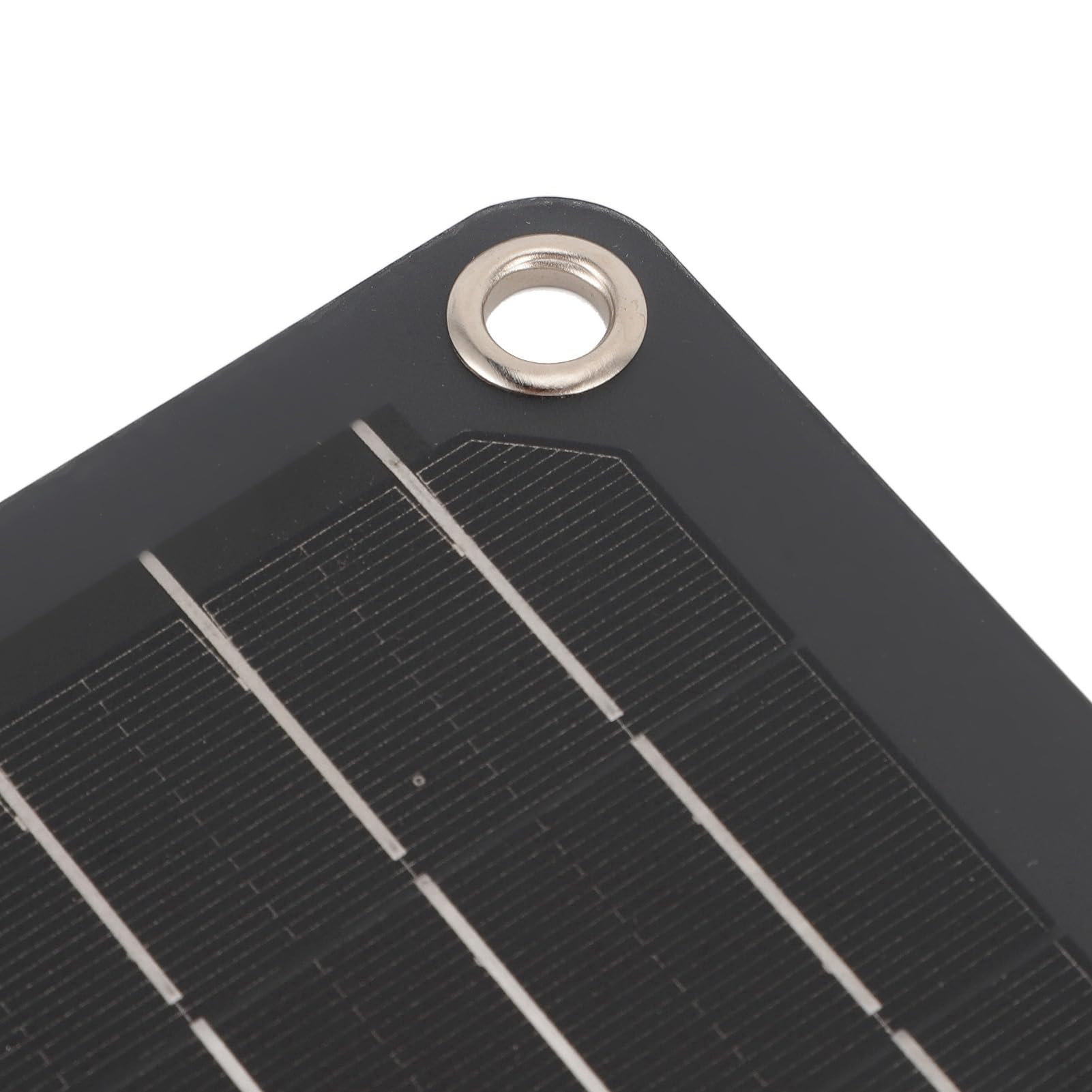 Buachois Kit Pannello Solare,50W 12V Portatile Pannello Solare Monocristallino ad Alta Efficienza con Cavo USB e Clip per Ricarica della Batteria del Veicolo