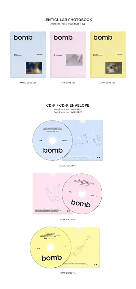 【新品未開封】ILLIT PHOTOBOOK bomb Merch　4点セット ILLIT - 3rd Mini Album bomb