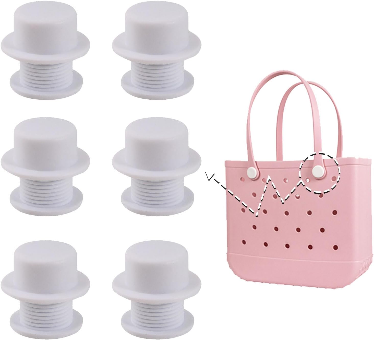 Amazon.com: Beach Bag Buttons Replacement, Simply Southern Bag ...