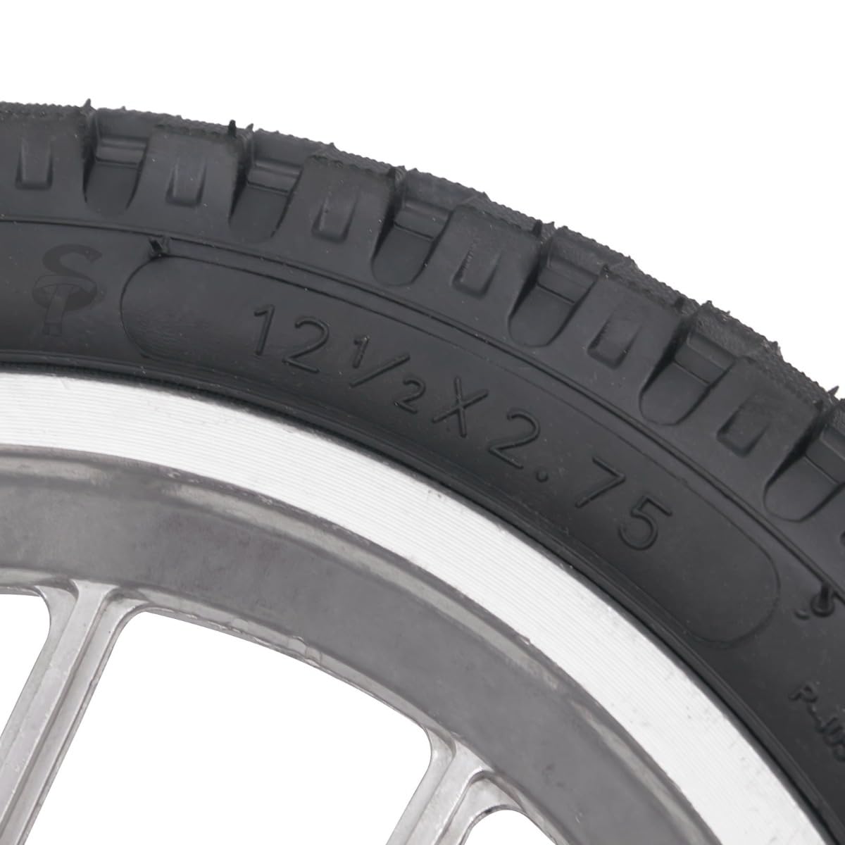Kit Cerchi Completi Minicross 12 1/2 X 2.75 | 2 Gomme + 2 Camere D'aria + 2 Cerchi + Cuscinetti | Già Assemblato | STI Qualità | Diametro Foro Asse 12 Mm