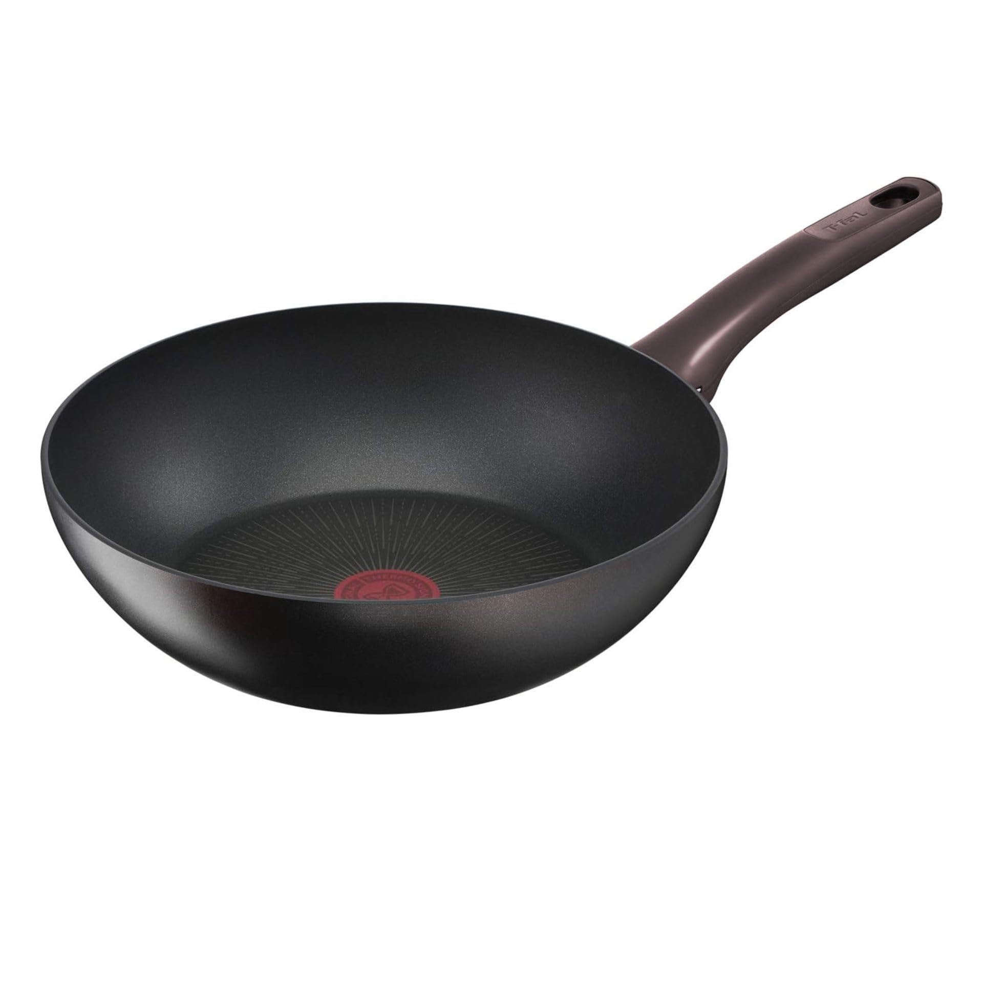 Tefal Wok 28cm IH Café Noir Unlimited, wok antiadhésif, induction, 3,9L