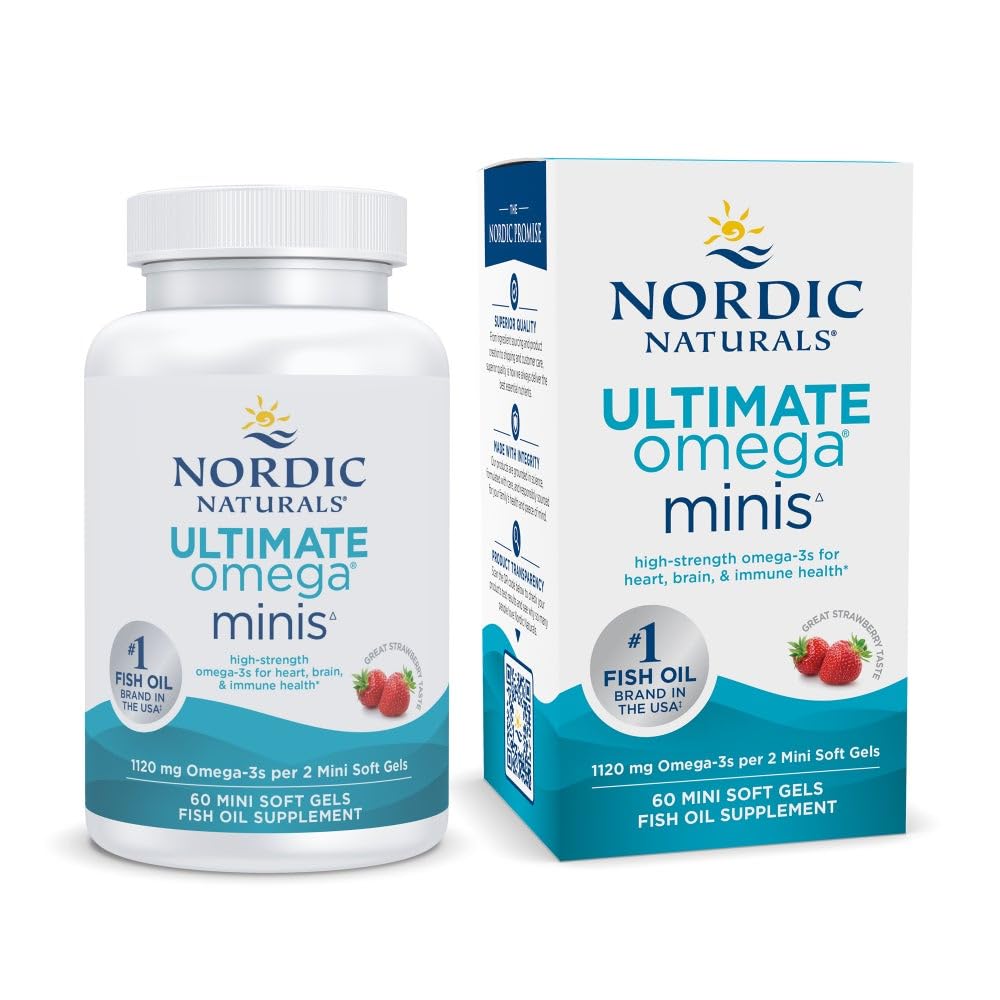 Nordic Naturals Ultimate Omega Mini 60 Count