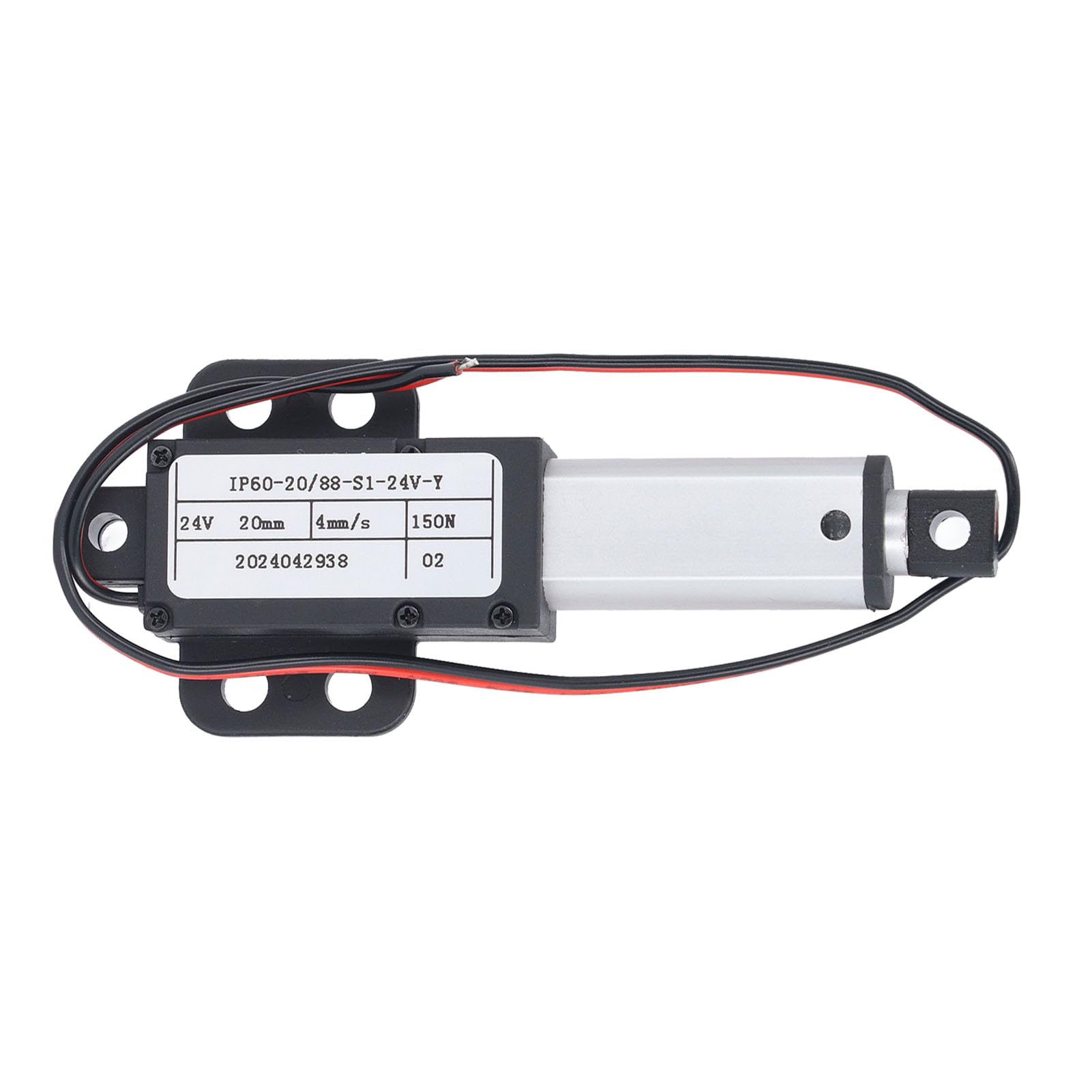 Attuatore Lineare Elettrico Ad Alta Sicurezza Corsa 20 Mm Velocità 4 Mm/s Spinta 150 N Mini Attuatore Lineare Retrattile Automatico Industriale Medico