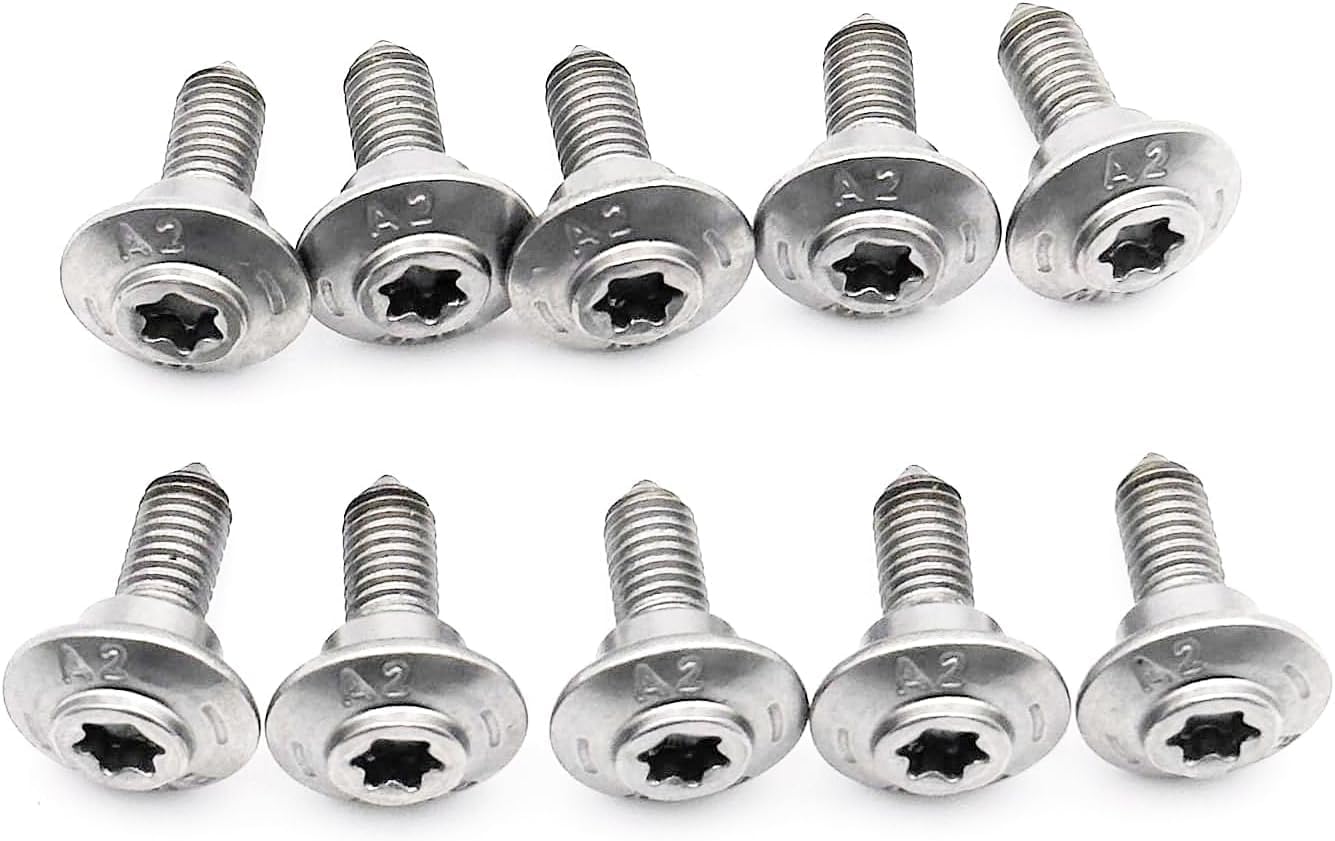 Motorcycle Fairing Bolt Kit M5 * 14.5 14 16 17.5 12 10 20 25 Universal Shell Stainless Steel Screws for B-MW R1200GS LC ADV R1250GS R1200RT S1000XR RR S1000R R1250 F750GS F850GS F900R (M5*14)