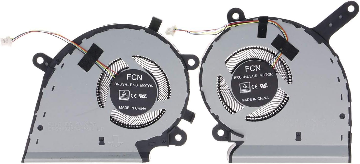 See full amazon price history chart for Sanj8 CPU & GPU Cooling Fan For Asus ROG Strix G731 / G731GT / G731GU Series Gamming Laptop in DC 5V 0.5A | Quiet and Efficient Cooling Solution. Sanj8 CPU & GPU Cooling Fan For Asus ROG Strix G731 / G731GT / G731GU Series Gamming Laptop in DC 5V 0.5A | Quiet and Efficient Cooling Solution. (B0CRQ44DG4) Amazon Price History, Amazon Price Tracker
