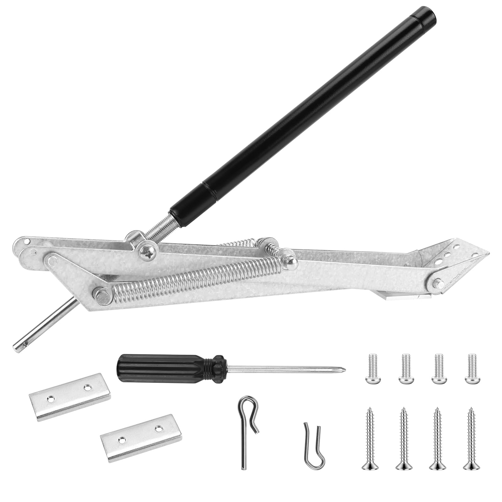 Erzekrim Automatischer Fensteröffner für Gewächshaus, 7 kg Hubkraft, 45 cm Hubhöhe (A)