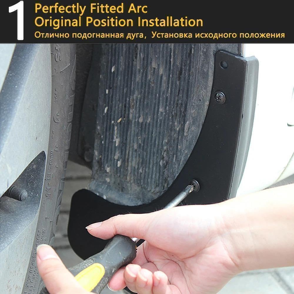 Auto Parts Mudflap for Chrysler PT Cruiser 2001~2010 Fender Mud Guard Flaps Splash Flap Mudguards Arch Protection Accessories 2Pcs