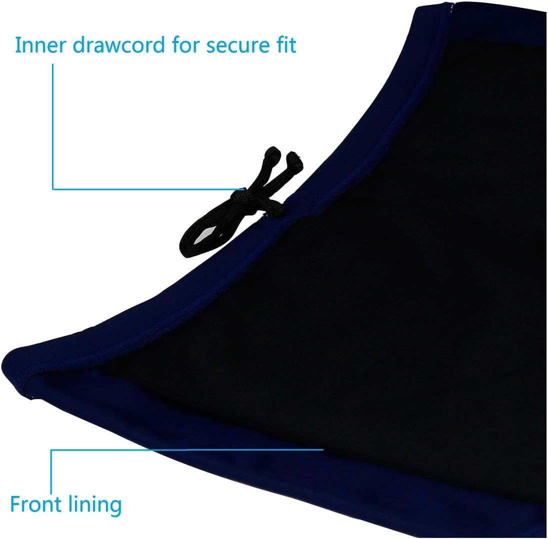 Easyglide Square Leg Suit Mens Comfortable Swimwear for Polyester Fabric Shape Retention,Quick Drying (Navy Blue, 40)
