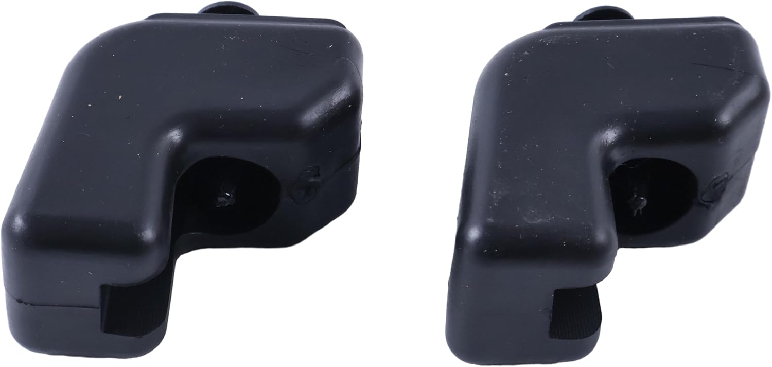2X Rear Driver and Passenger Side Upper Tailgate Rubber Bumper Bushings F65Z-99439A00-BB F65Z99439A00BB Compatible With F150 1997-2016 F150 F250 F350 F450 F550 Super Duty Mark LT 2006-2008