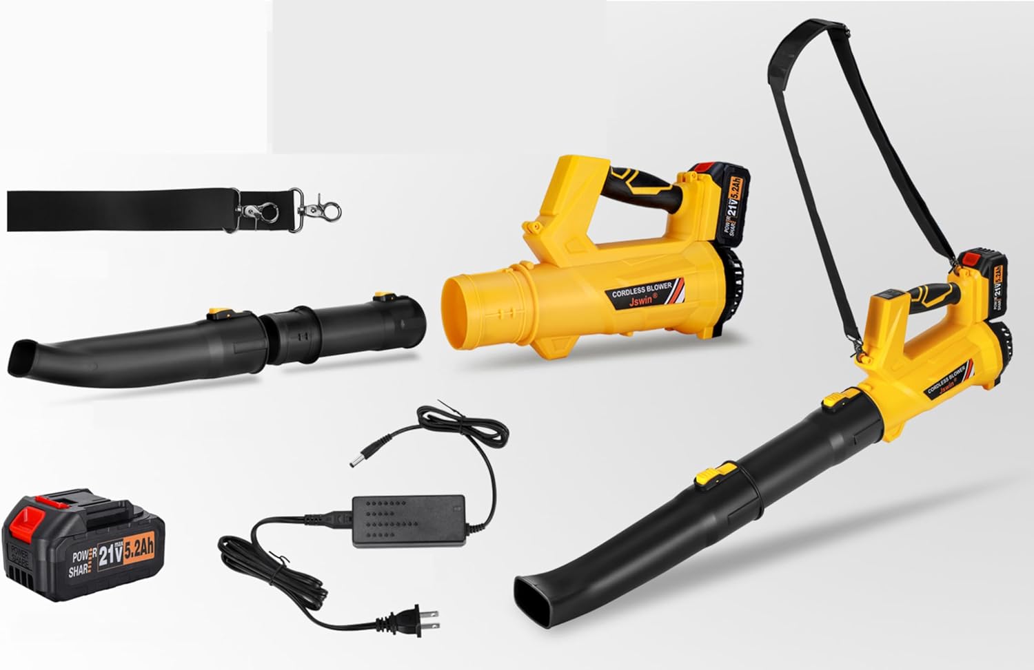 Wireless Blower Lithium Electric Blade Blower Electric Hair Dryer Industrial High Power Blower Wireless Charging