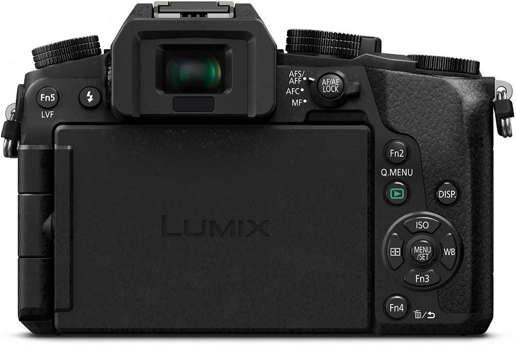 Panasonic Lumix DMC-G7 Mirrorless Micro Four Thirds Digital Camera (Black Body Only) (Kit Box) (Renewed)