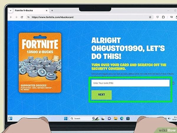 Fortnite 1000 V-Bucks Gift Card Code Only (NO CD/DVD) - 5