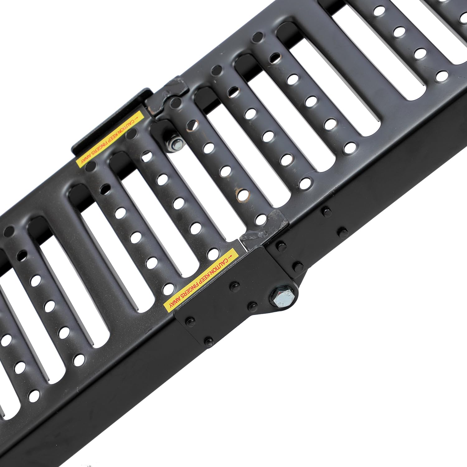 KATSU Tools Paquete de 2 rampas plegables de acero 2 en 1, rampa de carga resistente de doble propósito, 200 x 23 x 5 cm, carga máxima de 500 kg, portátil, ideal para motocicletas, tractores