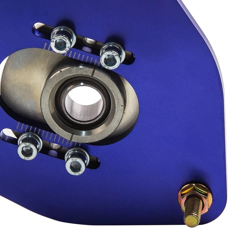 Sospensioni pneumatiche auto 2x Piastra Camber Per Subaru Per Impreza GDA GDB 2002-2007 STi Coilover Supporti Superiori Coilover Sospensione Piastra Camber Ammortizzatori