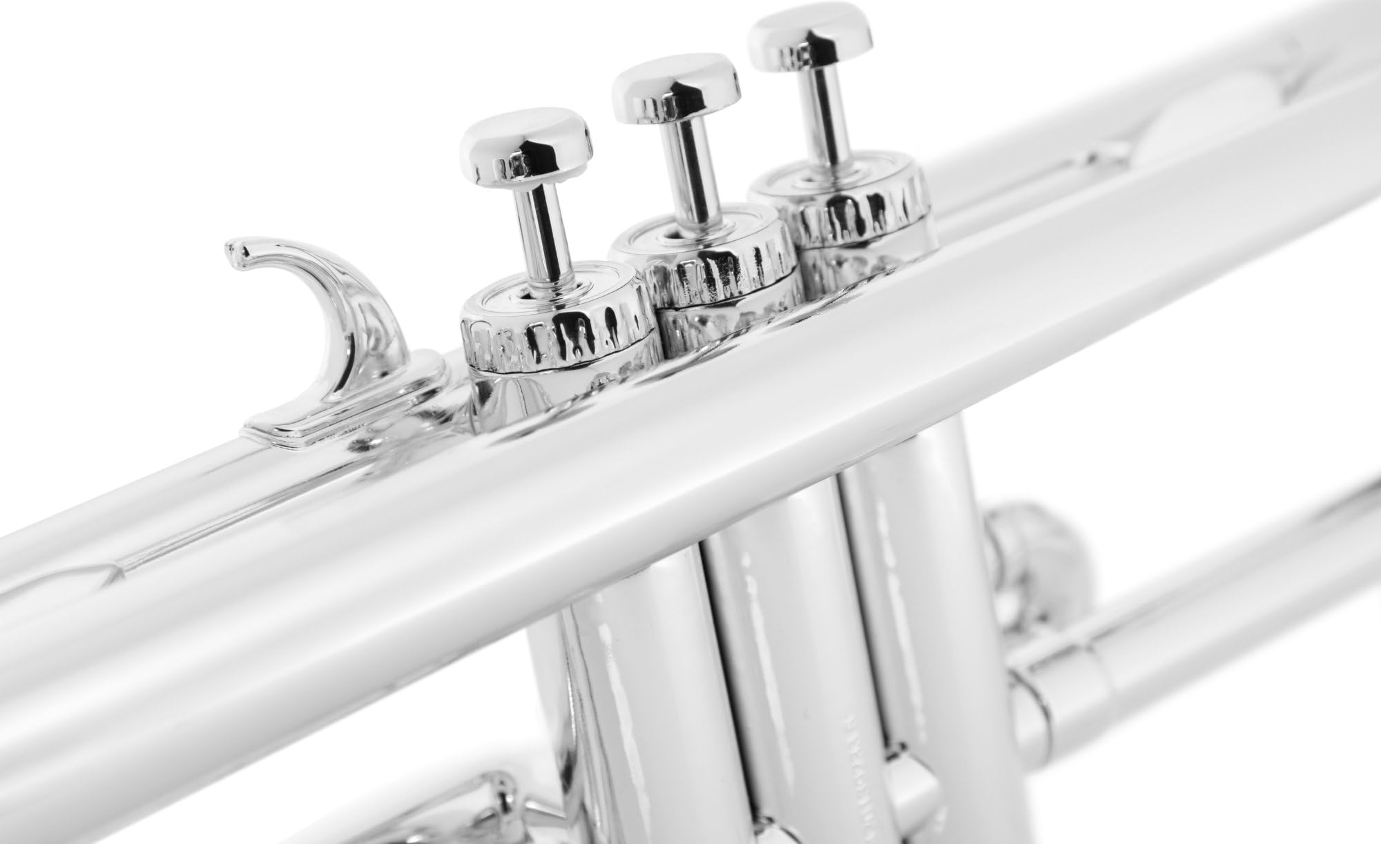 Classic Cantabile MardiBrass Tromba in ABS Plastica - Valvole Perinet - 510g leggera - Foratura: 11,6 mm - incl. Bocchino e Gigbag - argento