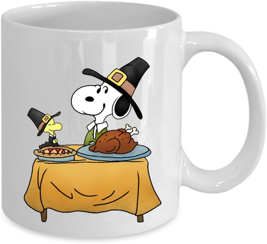 Thanksgiving Snoopy Mug - Thanksgiving Day Mug