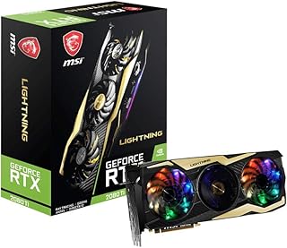 MSI Gaming GeForce RTX 2080 Ti GDRR6 352-bit HDMI/DP/USB レイトレース チューリングアーキテクチャグラフィックスカード (RTX 2080 TI Lightning Z)