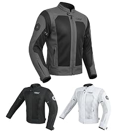 CUBER MOTORCYCLE BREATHABLE MESH JACKET MENS WITH CE ARMOR BIKERS RACING GEAR SUMMER MOTORBIKE PROTECTIVE JACKET