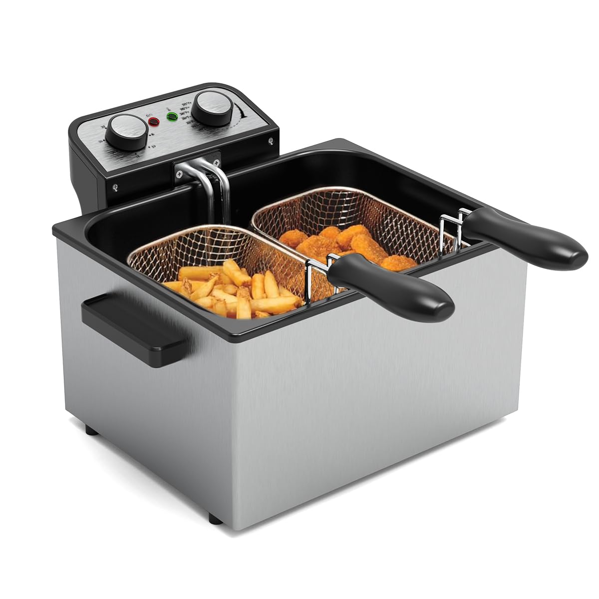 Amazon.com: 1750W Electric Deep Fryer with Basket,5L /21 Cups
