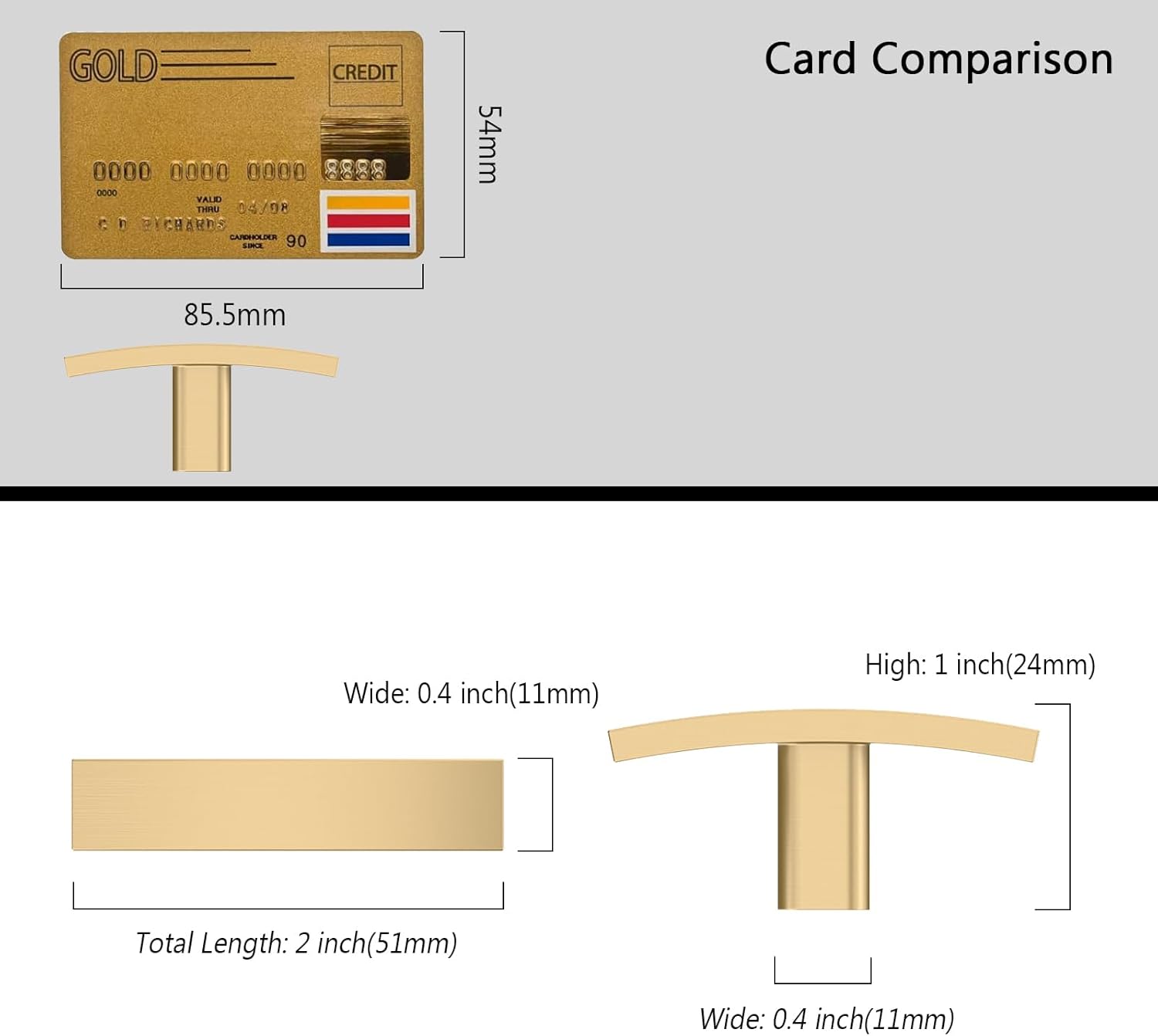 Amerdeco 25 Pack Champagne Bronze Cabinet Knobs Single Hole Cabinet Handles 2 Inch Solid Zinc Alloy Cupboard Gold Drawer Knobs Kitchen Cabinet Knobs T Bar Hardware ZH0003