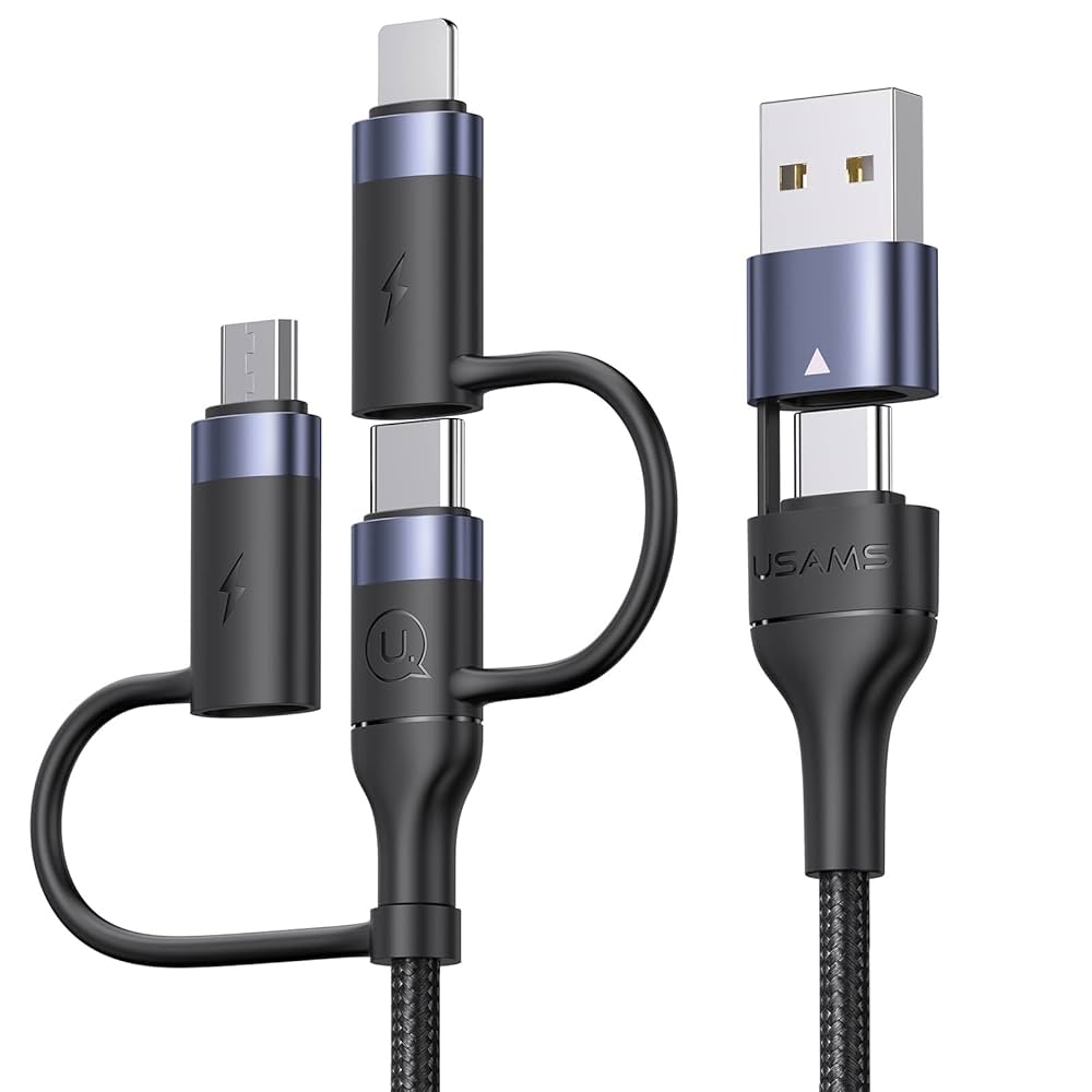J USB Type-C ケーブル 1m グレー　急速充電　多機能　転送 Amazon.co.jp: 充電ケーブル ノートパソコン対応 60WPD対応 急速