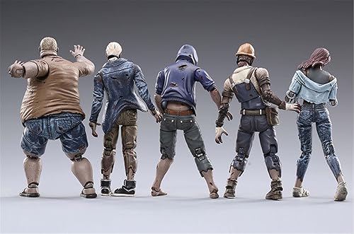 Miniatura 3 de HiPlay JoyToy - Figuras de acción de ciencia ficción a escala 1/18, juego completo de vida después de la serie infectada, figura de acción de zombi