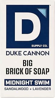 Duke Cannon Big Brick of Soap - Midnight Swim (Sandalwood + Lavender)