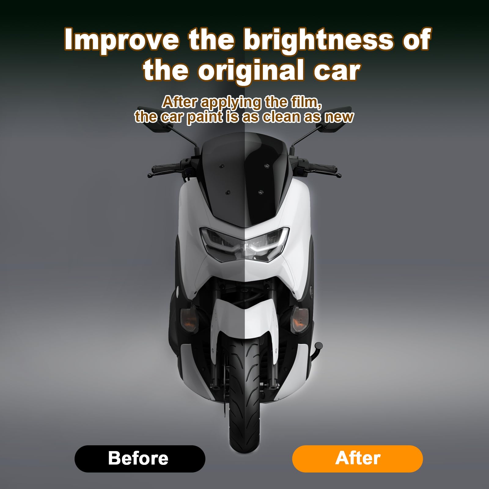für Yamaha NMAX 155 NMAX 125 2021 2022 2023 2024 Tachoschutzfolie Displayschutzfolie TPU PPF Folie Schutzfolie Transparent Schutzfolie Zubehör Kompletter Satz mit 19 Teilen