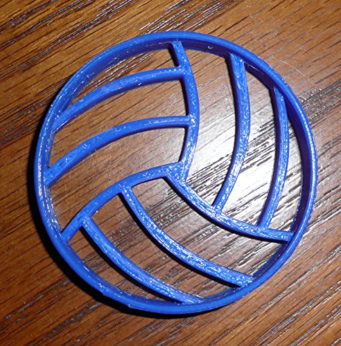 Volleyball Sport Small Detailed Cookie Cutter Made In Usa Pr270 #TOP3
