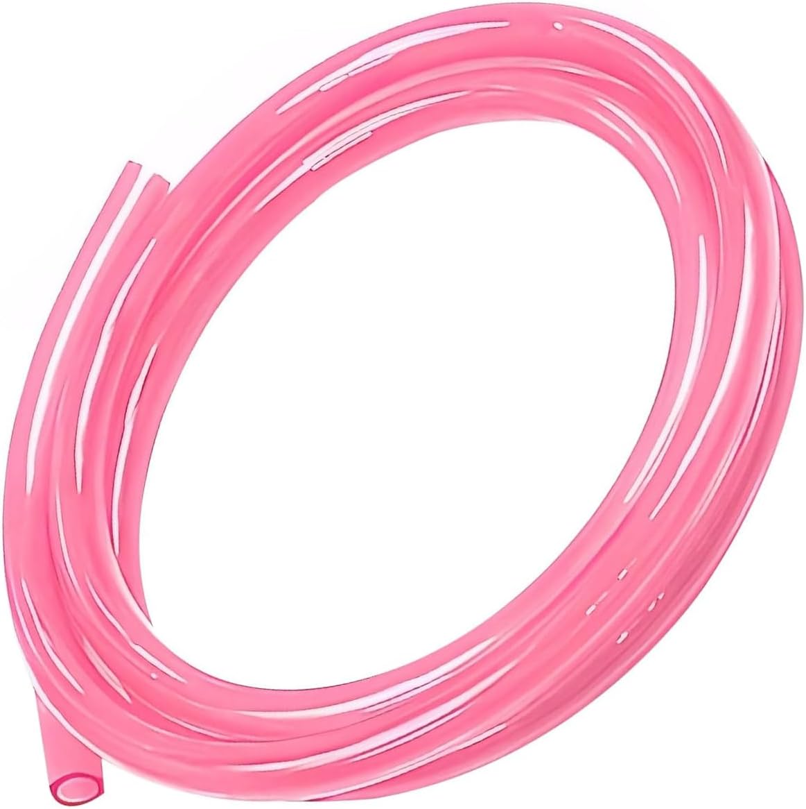 Fuel Vent Line Hose, 0.2''x118'' Motorcycle Carburetor Fuel Hose, Oil Tube Pipe Replacement for ATV Dirt Bike Go Kart Moped Pocket Bike (Pink)