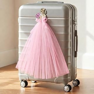 Bride Gown Style Decorative Doll for Gift Wrapping 2pcs | Net Gown Doll Design for Suitcase Decor, Trousseau Packing, Wedd...