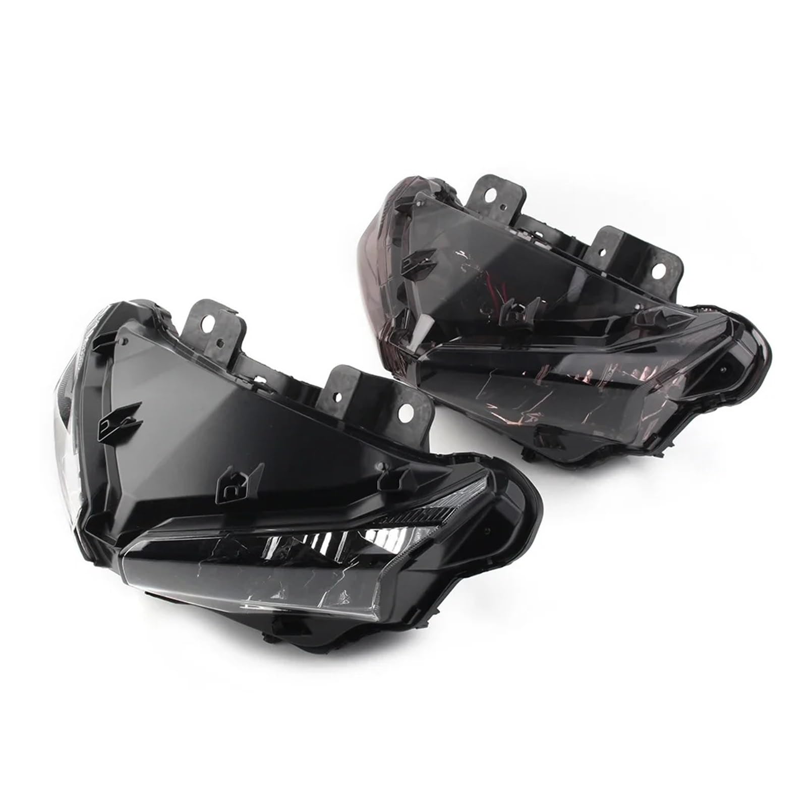 AVFORA Moto Faro Reemplazo Conjunto Faro Delantero Motocicleta Para CBR500 2016-2022 Para CBR650R 2019 2020 2021 2022 Faro Motocicleta(Smoken)